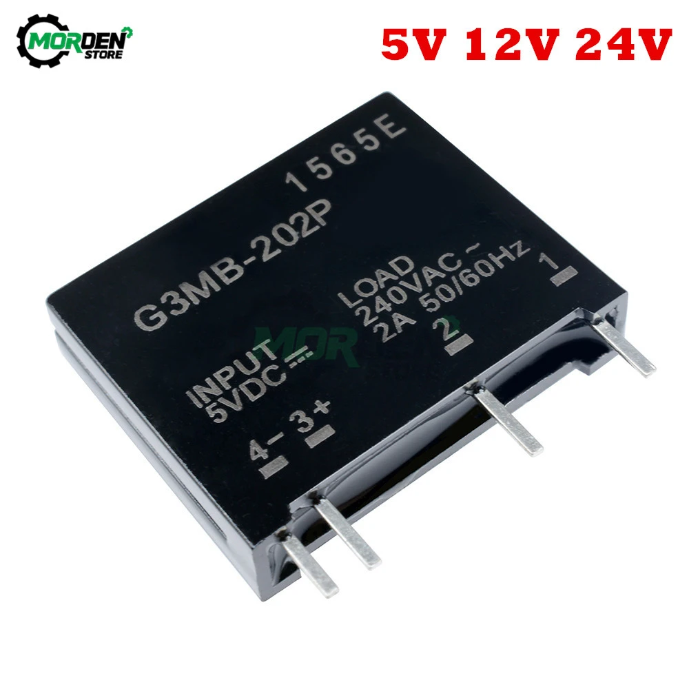 Semiconductor relay G3MB-202P 240V ~/2A ~ SSR zero crossing Circuit 5V 12V 24V