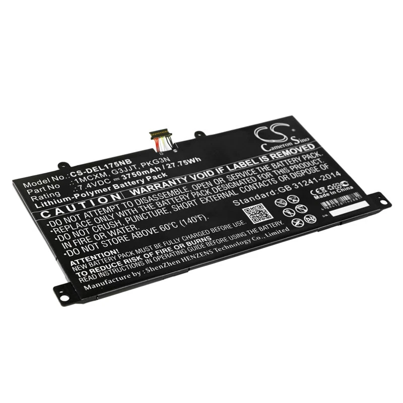 Обновленная батарея Cameron Sino для DELL 1 MCXM, G3JJT, PKG3N