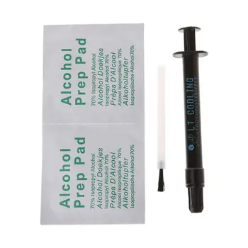 

LT-100 Liquid metal thermal conductive paste Grease for CPU GPU Cooling liquid ultra 128W/mK 1.5g 3g