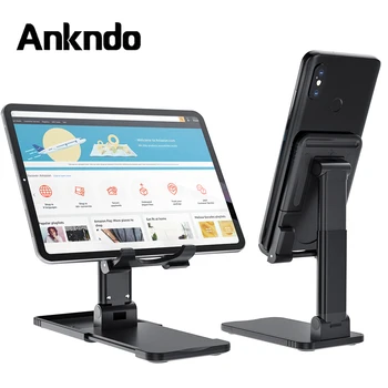 

Adjustable Phone Holder Desk Stand Charger Support Foldable Mobile Phone Tablet Desktop Universal Base For Xiaomi Samsung Iphone