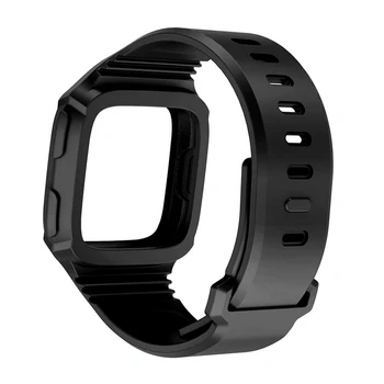 

Sport Watch Band Strap for Fitbit Versa Watch Band Soft Silicone Replacement Bands Strap for Fitbit Versa Strap Black