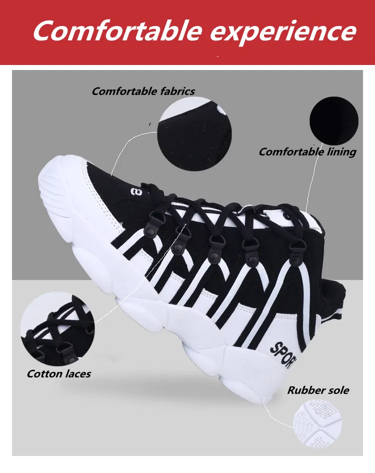 Autumn Winter Men Shoes Casual Trendy Thick Bottom Sneakers Strapped Non-slip Luxury Breathable Leather Sports Shoes 2021 New