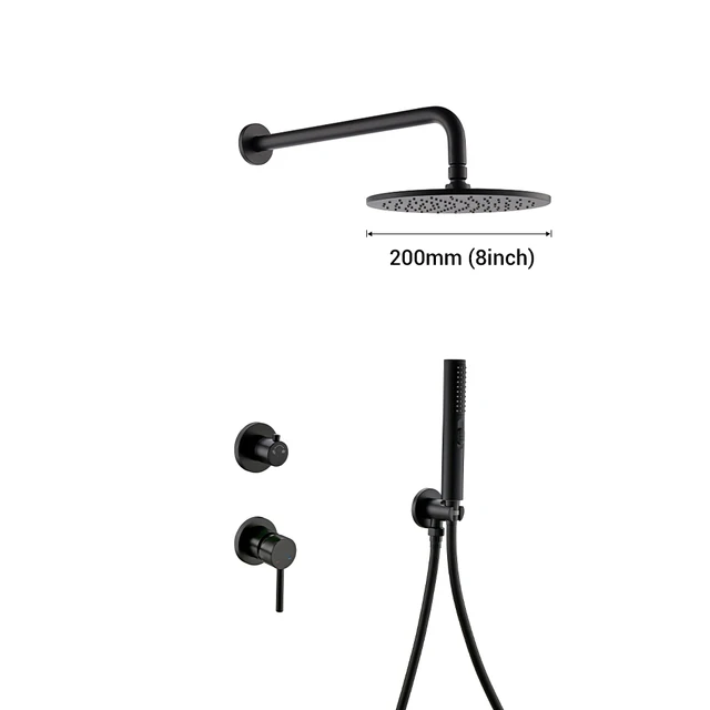 Matter Black 8inch