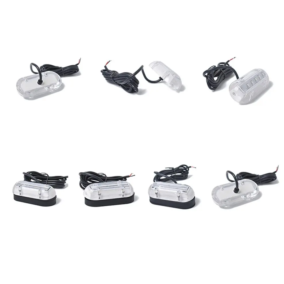 12V 6 Led морской Лодка подводный синий свет накладное освещение высокой интенсивности Водонепроницаемая лодка аксессуары