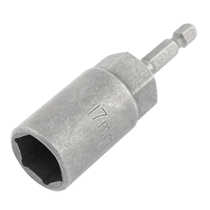 

GTBL 17mm Hex Socket Nut Driver Bit Adapter 80mm Length
