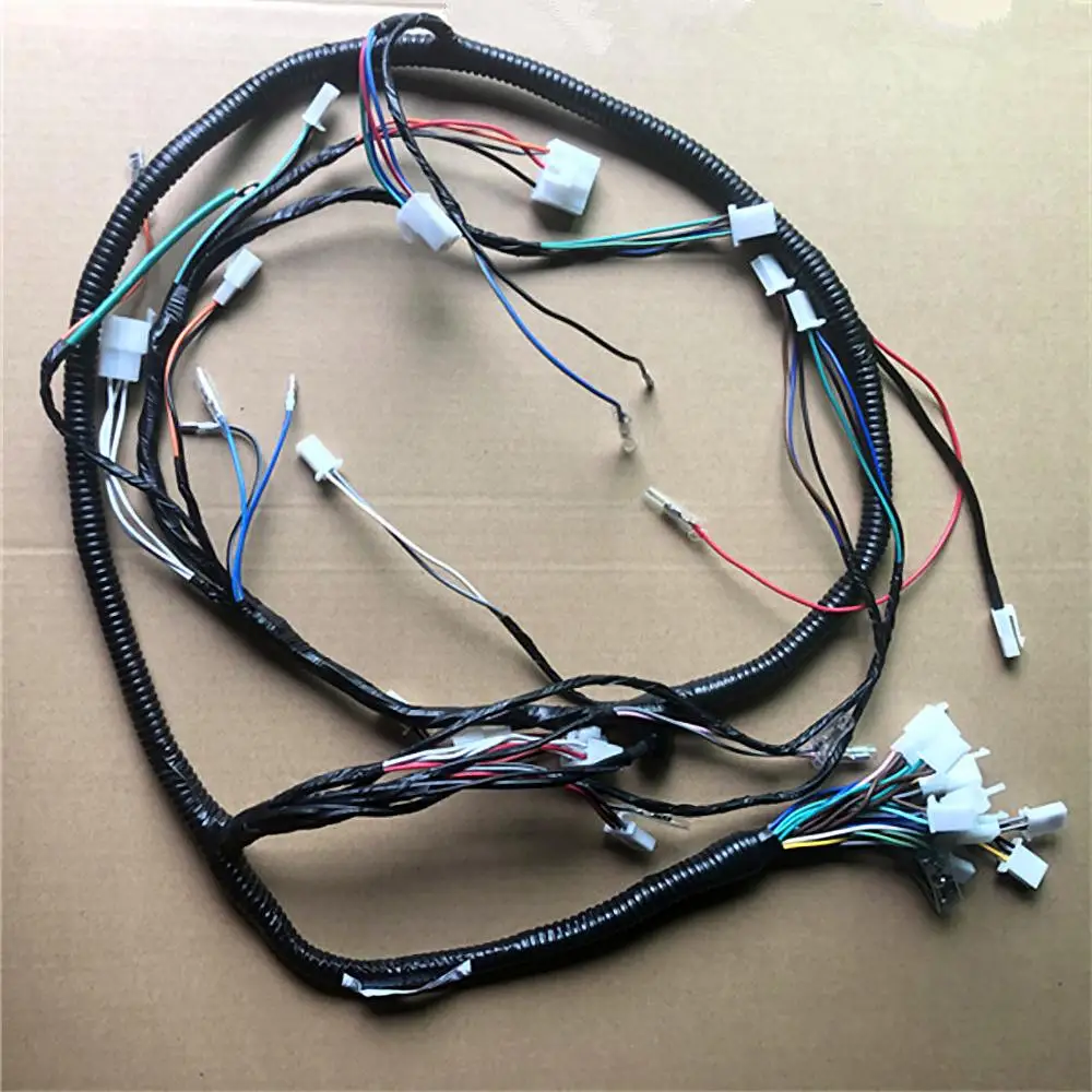 

Motorcycle Cable Wiring Harness Full Vehicle Line Assembly For YAMAHA SV MAX Scooter Electrics Wire Lgnition Line Accessories