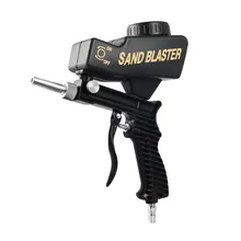 Pistolet de sablage pneumatique à gravité Portable, ensemble de sablage, dispositif de sablage à la rouille, petite Machine de sablage