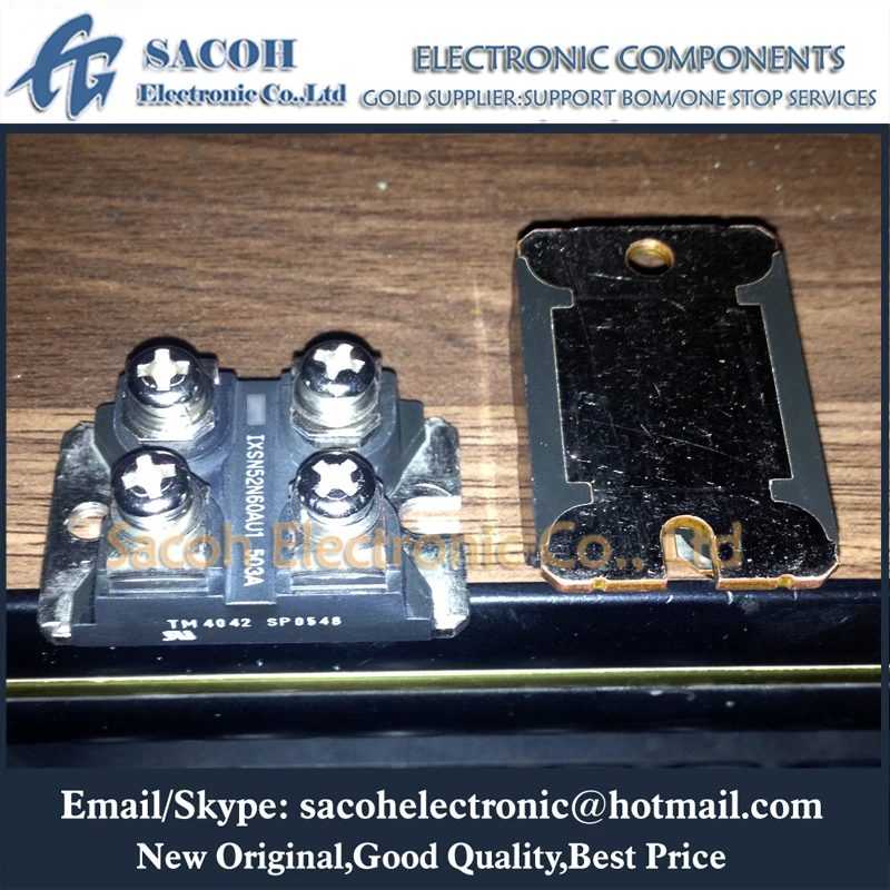 Refurbished Original 1Pcs/Lot IXSN52N60AU1 OR IXSN51N60AU1 OR IXSN50N60U1 OR IXSN50N60BD3 OR IXSN50N60BD2 SOT-227B 52A 600V