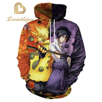 

New Naruto Series 3D Print Hoodies Men Pullovers Anime Women Hoody Casual Streetwear Harajuku Coat Tops