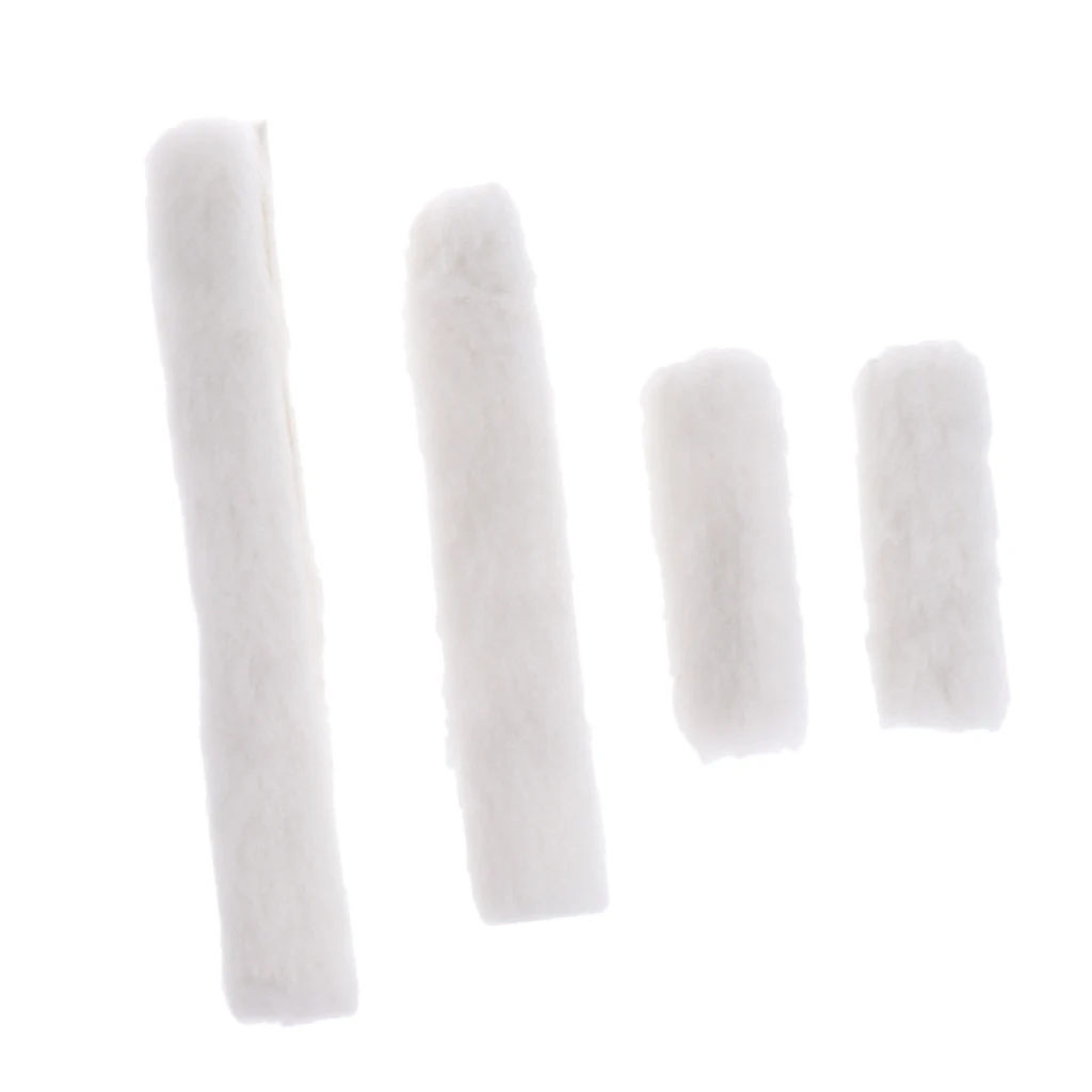 

4 Pieces Fleece Noseband Cover Replacement for Horse Halters and Bridles Accessories