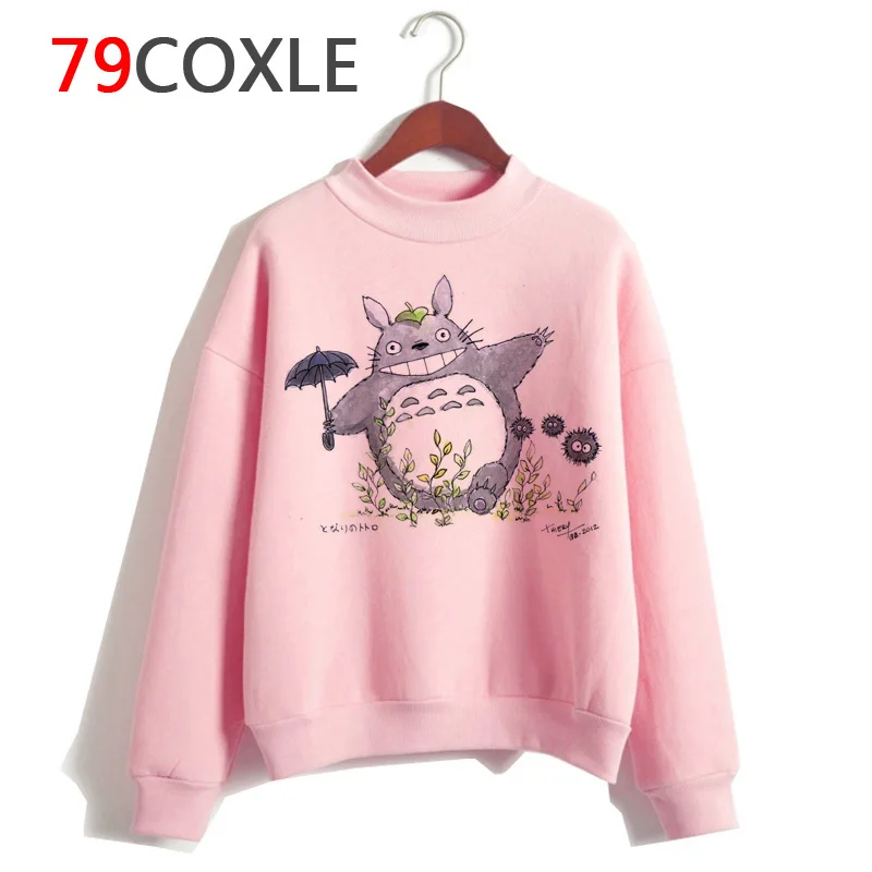 Тоторо студия Ghibli Kawaii толстовки для мужчин/женщин Harajuku Забавный аниме мультфильм