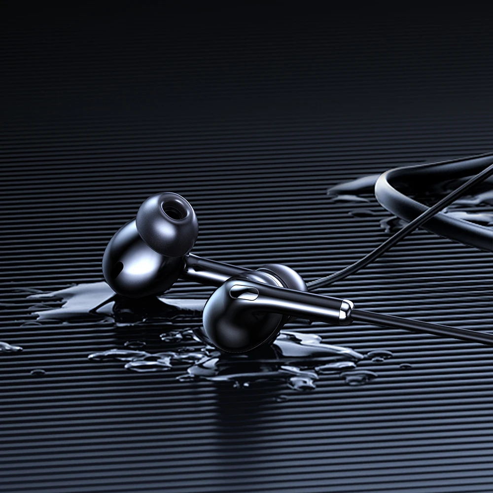 Support TF Card Hanging Neck Bluetooth 5 0 Earphone IPX5 Sport Stereo Sound Earbuds For iPhone Samsung ISO Android Smart phone