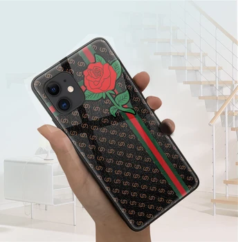 

Double-sides Back Cover For iPhone 11 Case Anti Knock Protective Phone Case Tempered Glass Shell