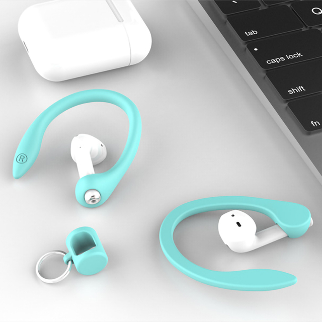 Silicone Earphone Ear Hooks For AirPods Accessories Case Wireless Earphone Protector Earhooks Sports Anti-lost Ear Hook