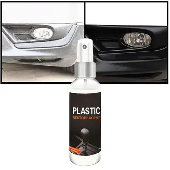 

1PC 30/50ml Retreading Coating Paste Maintenance Car Cleaner Plastic Parts Retreading Agent Automotive Interior Plastic Part
