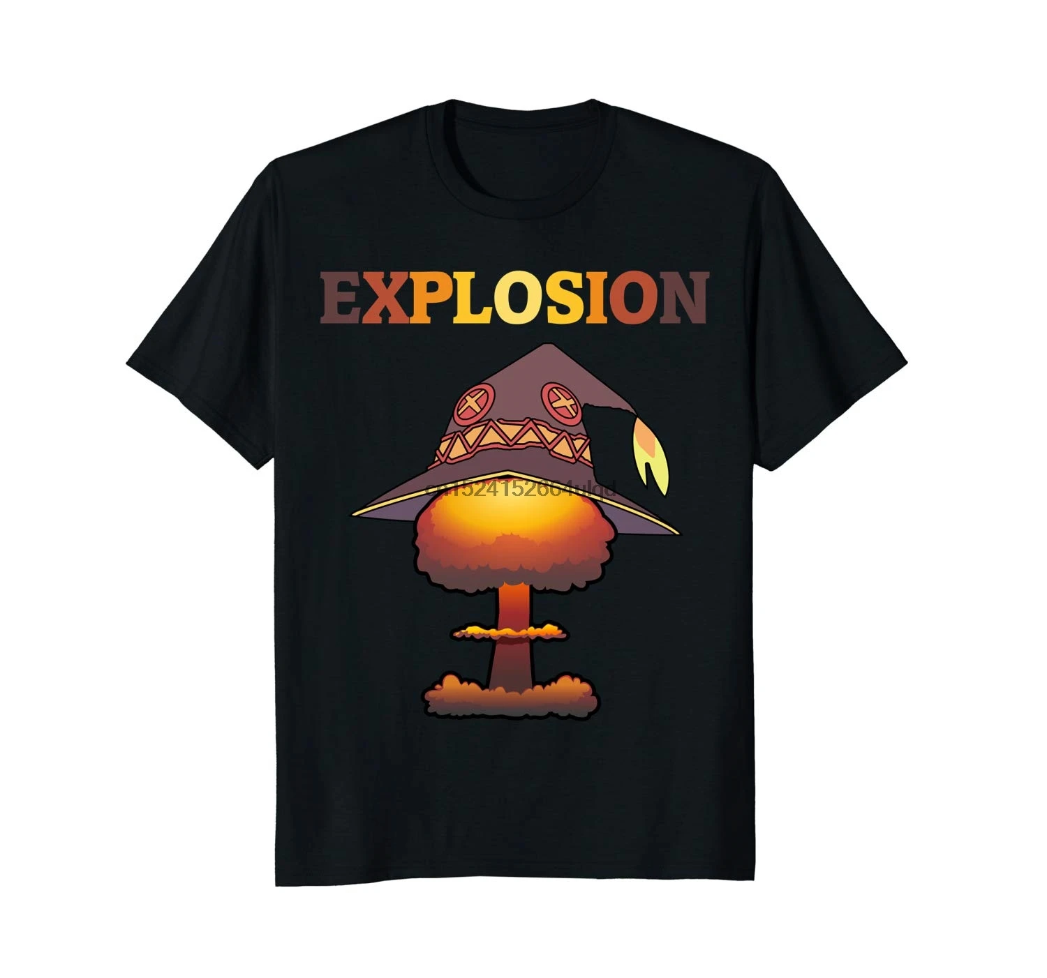 Konosuba Explosion Megumin брендовая одежда высокое качество модная мужская футболка 100%
