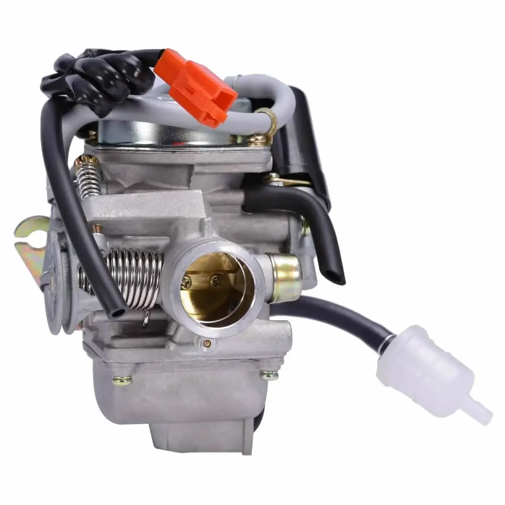 

24mm PD24J Carburetor for 4-Stroke GY6 125cc 150cc ATV Go Karts Scooter Mopeds QMJ/QMI157/QMI152