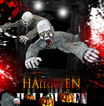 

Halloween Decorations Electric Scary Crawling Ghost Zombie Haunted House Horror Props Party Toys