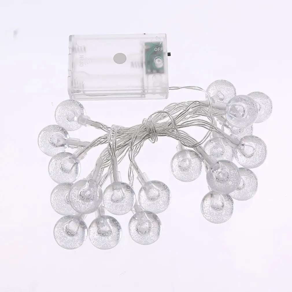 

30 LED Crystal Ball Solar Powered Most Popular Globe Fairy Lights for Outdoor Garden Christmas Decoration for Outdoor Sale