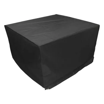 

One Sizes Outdoor Garden Furniture Cover Waterproof Cube Protective Outdoor Black Covers For Sofa Chair Table 120x120x74cm New