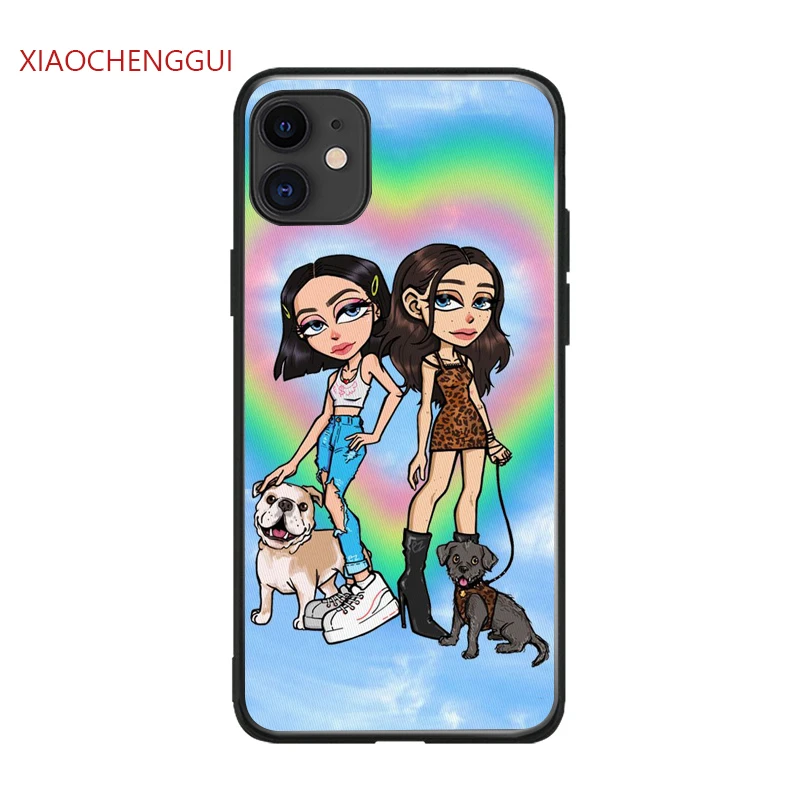 Силиконовый чехол для телефона iPhone 6 6S 7 8 Plus 5 5S SE 2020 X XS XR 11 12 mini PRO MAX Tie Dye Heart Girls Dogs |