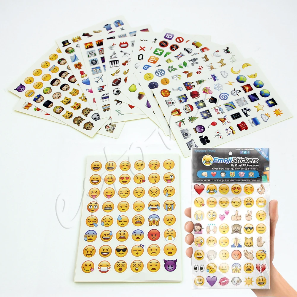 

Fashion Emoji Sticker Pack 912 Die Cut Stickers for iPhone, Instagram & Twitter E65D