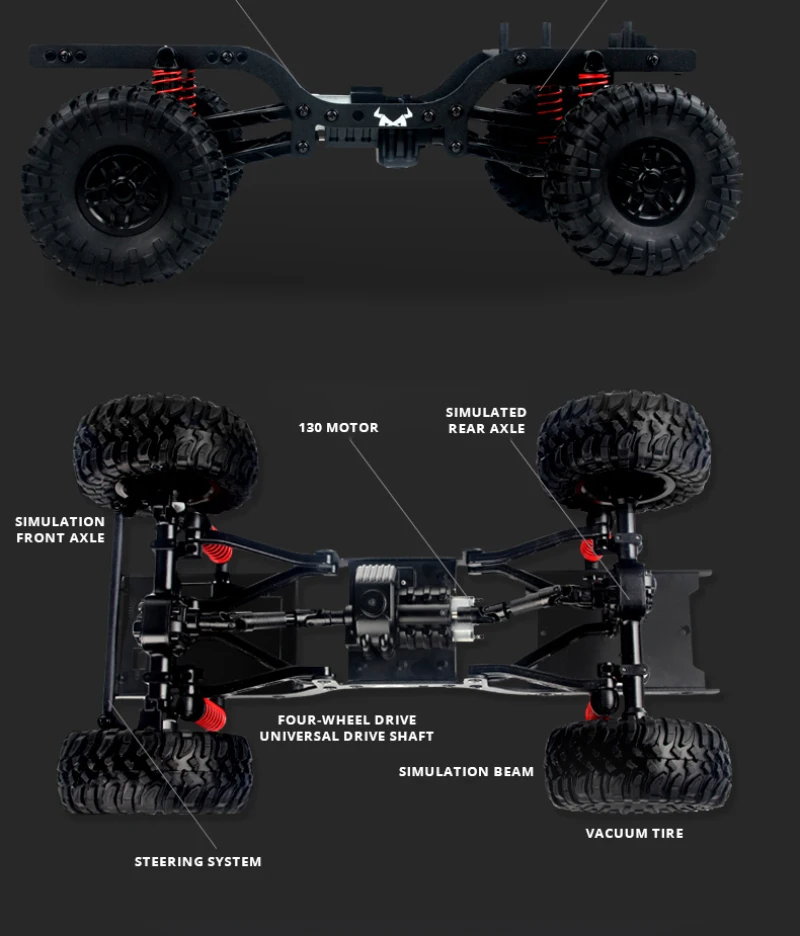 1:12 2,4G Rc внедорожных транспортных средств с высоким уровнем Скорость четыре колеса восхождение автомобиля загружаемый 3 кг с светодиодный свет Используйте 30-минутную Батарея жизнь машинка на радиоуправлении