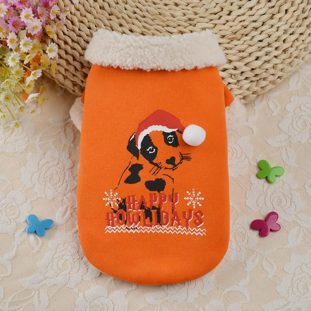 

Christmas Warm Winter Snowflake Print Pet Dog Puppy Cotton Warm Colthes Soft Pet Jacket Coat Costume Durable Dog Supplies