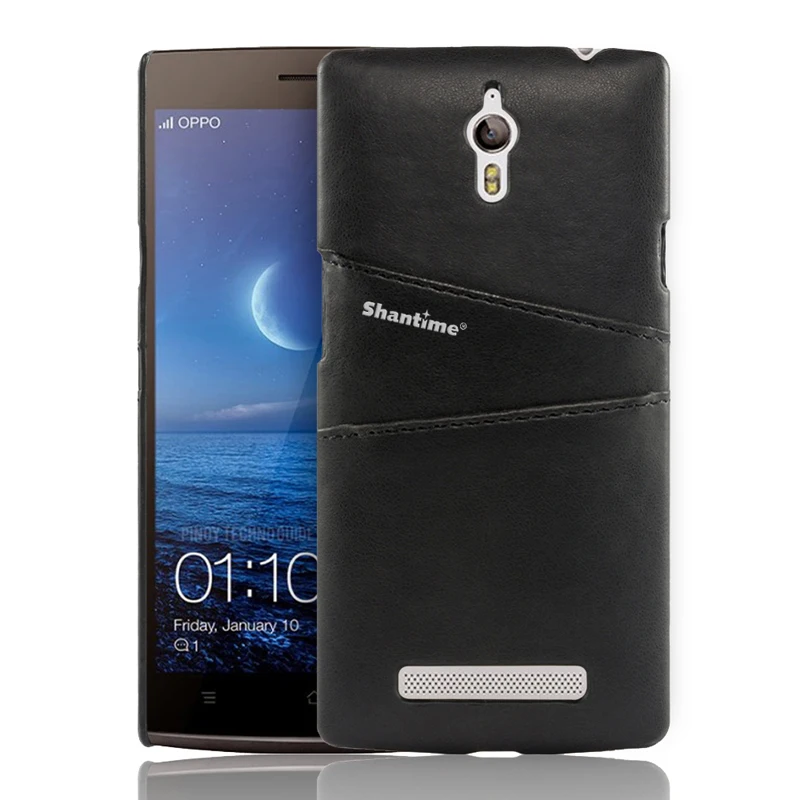Для OPPO Find 7X9007 чехол-кошелек из искусственной кожи чехол для телефона для OPPO Mirror 3 R3007 чехол с отделениями для визиток - Цвет: BLACK
