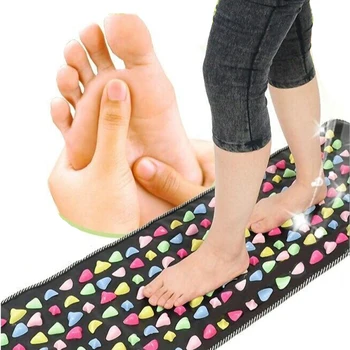 

Simulation Cobblestone Foot Massage Mat Home Comfortable Foot Massage Gravel Road Pain Relieve Mat Pad Foot Care Health Care