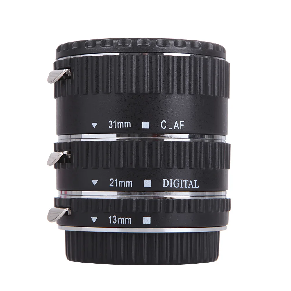 Macro Extension Tube Set 3-Piece 13/21/1mm Auto Focus AF