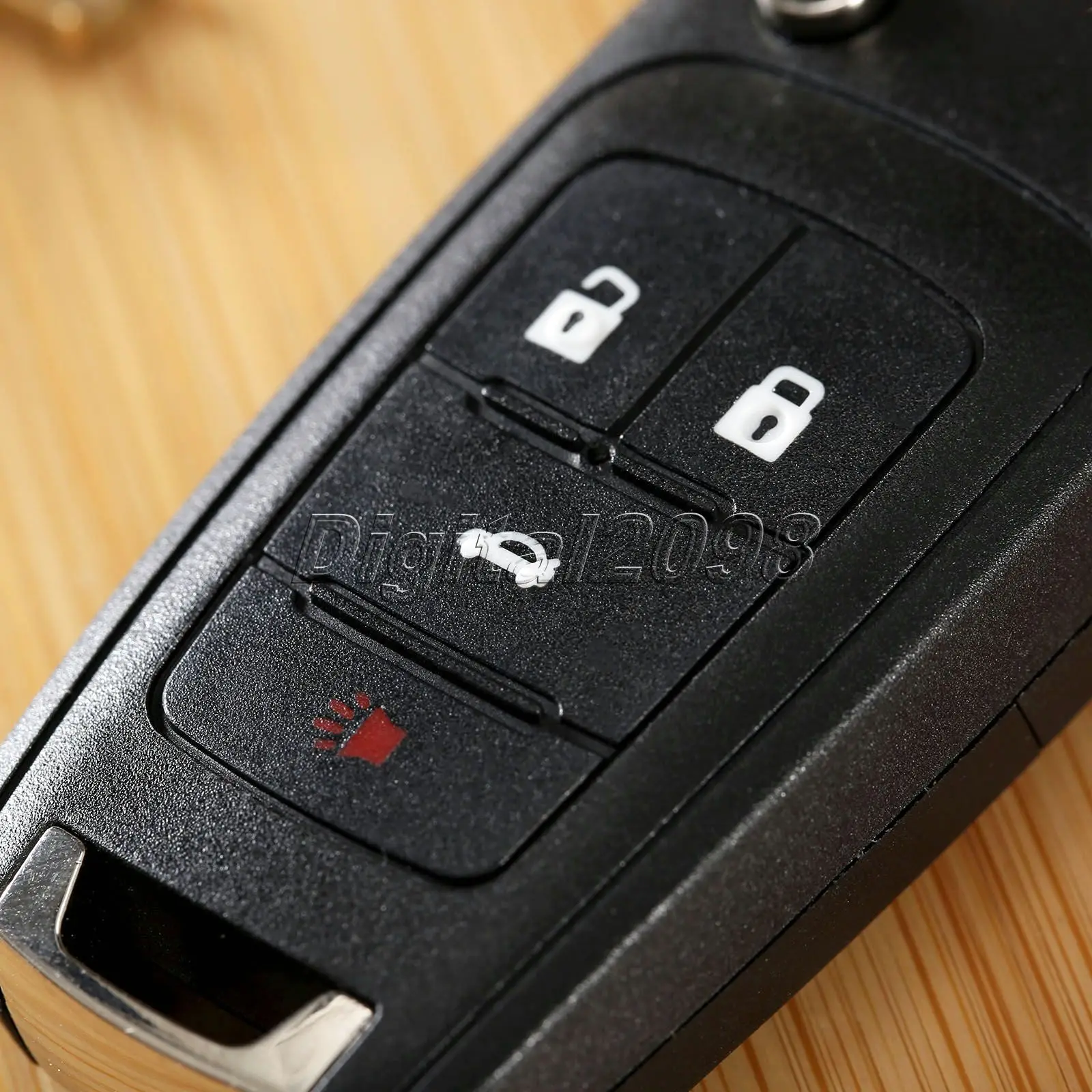 Yetaha 4 кнопочный складной чехол для ключа Chevrolet Camaro Cruze Equinox Malibu Sonic Spark Volt с