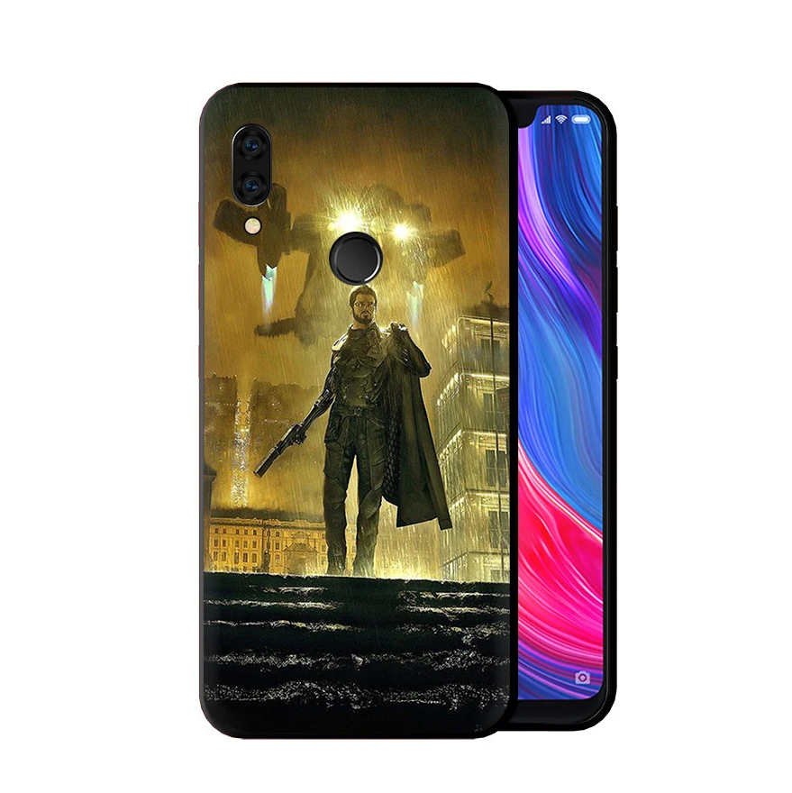 B2 EWAU Deus Ex силиконовый чехол для телефона для Xiaomi Redmi Note 4 4X5, 6, 7, 8 Pro 5A prime - Цвет: B2