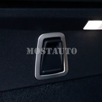 

For VOLVO XC90 Stainless Rear Cargo Trunk Hook Frame Cover Trim 2016-2020 2pcs
