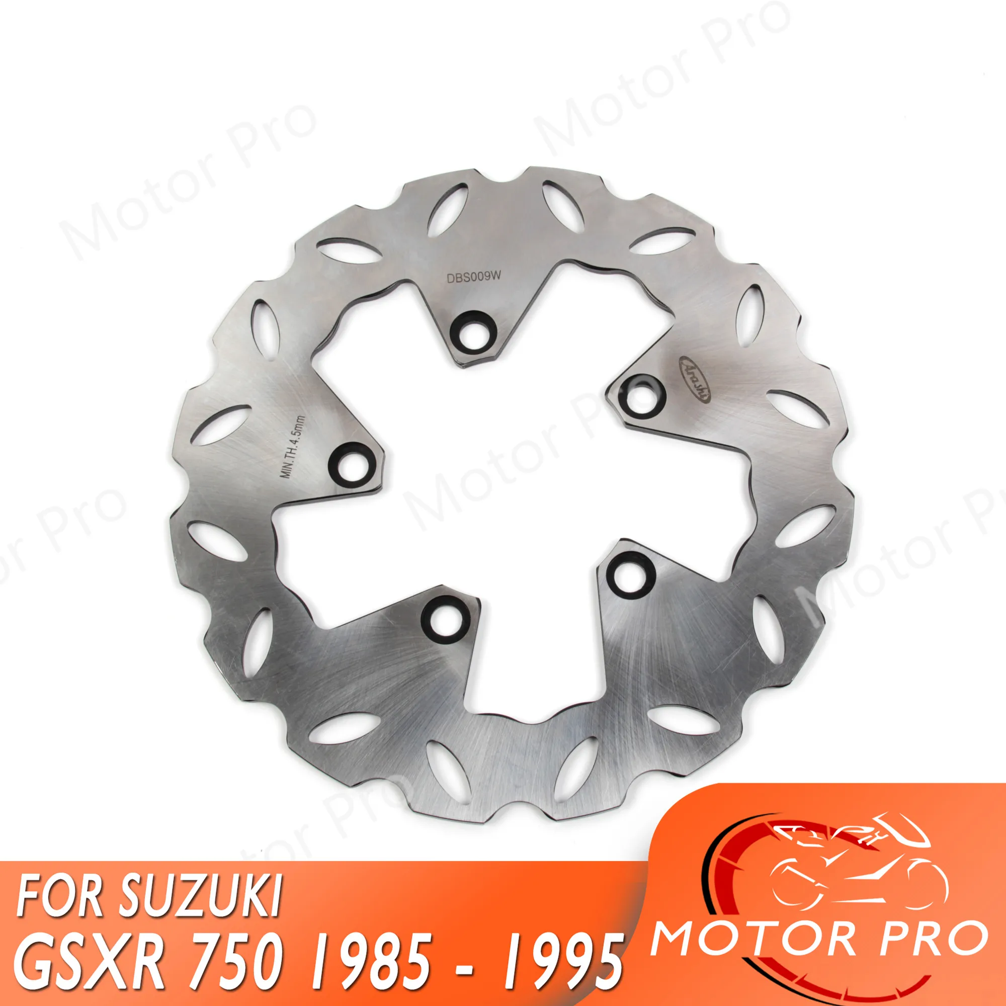 For Suzuki GSXR 750 1985 - 1995 Rear Brake Disc Rotor Disk GSX R GSX-R GSXR600 1986 1987 1988 1989 1990 1991 1992 1993 1994 95 | Автомобили