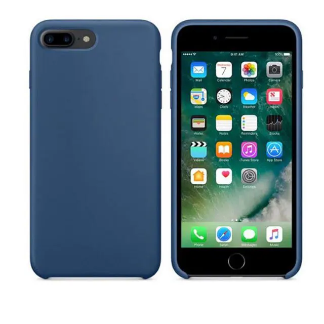 30 Роскошный Официальный жидкий силиконовый чехол для телефона для iPhone X XS Max XR 11 Pro 7 8 6 6S Plus с логотипом, однотонный чехол из ТПУ - Цвет: 30