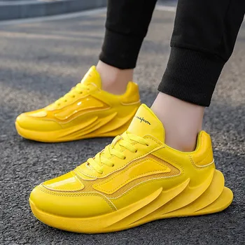 

Popular Pu Leather Mens Shoes Anti Slip Casual Shoes Men Comfortable Fashion Men Sneakers Hard-Wearing Luxury Brand Men Shoes