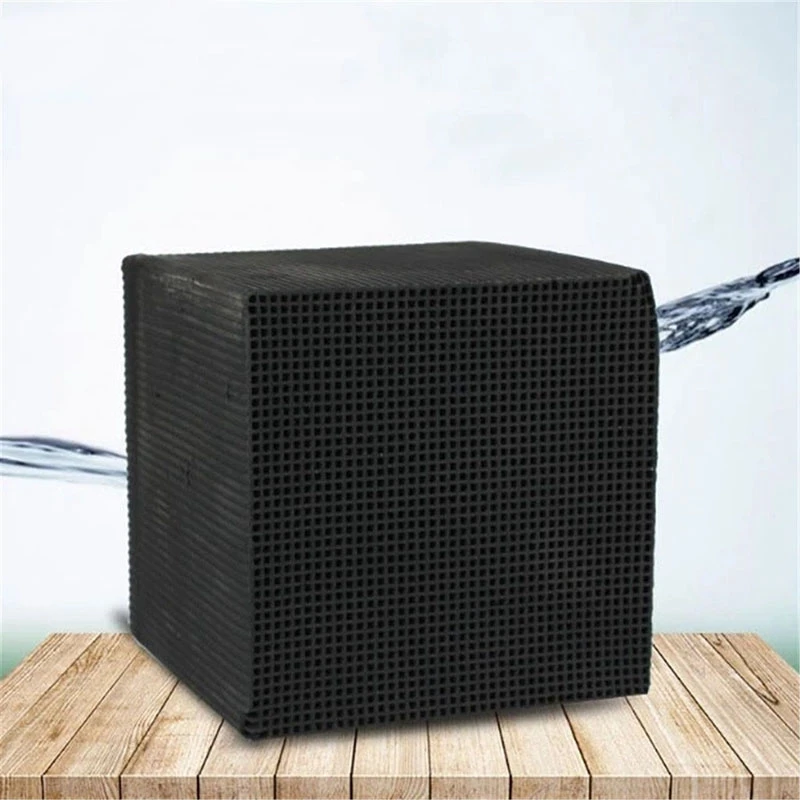 

Activated Carbon Water Filter Eco-Aquarium Water Purifier Cube Honeycomb Ultra Strong Filtration & Absorption Filter
