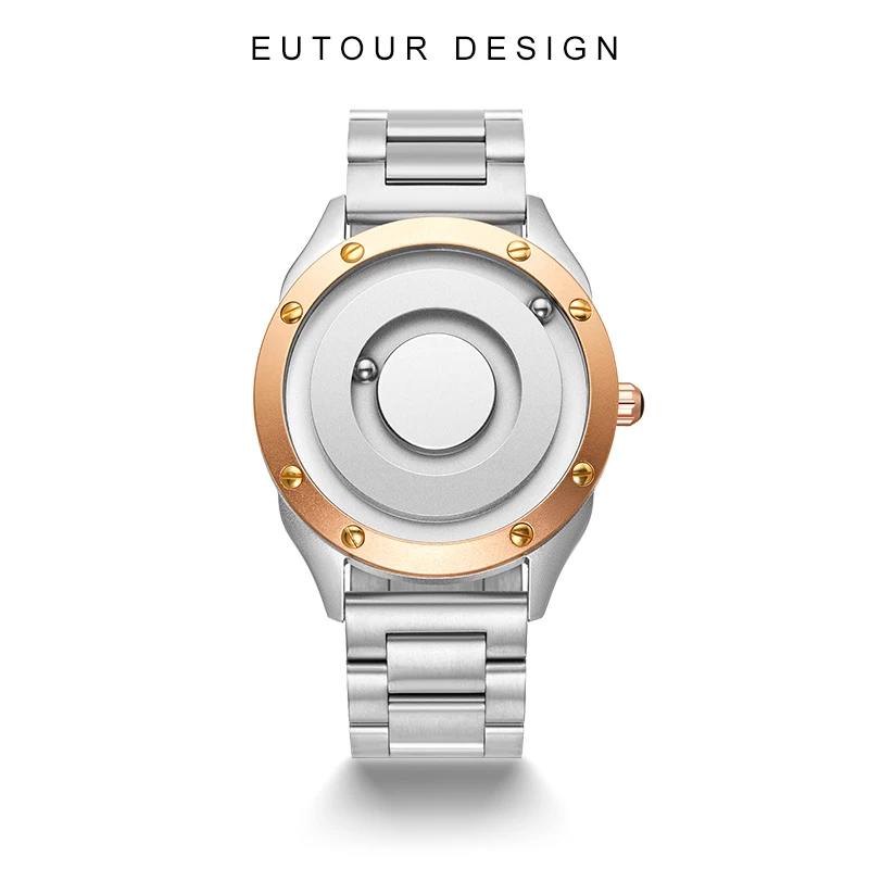 EUTOUR2021 new arrival  Original new unisex watch quartz watch, simple luxury couple watch 40mm dial. 26mm stainless steel strap