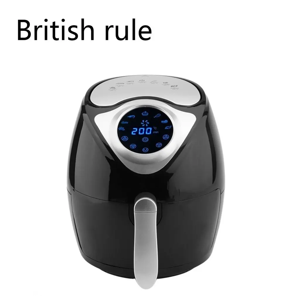 

3.5L Capacity 1300W Smart Temperature Control Commercial Electric Air Fryer Digital Led Touch Screen For Air Fried Pot Drop Ship