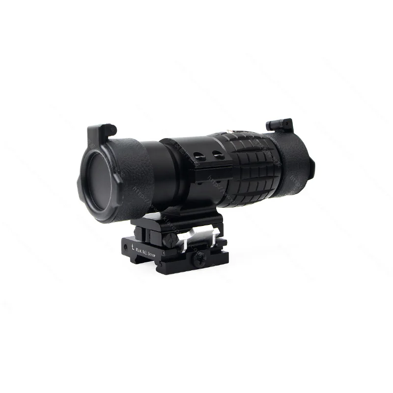 Airsoft Tactical 3x magnifier Riflescope 3X30mm Magnifying Scope Focus Adjusted With Flip Up Mount For Hunting CS Game