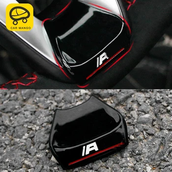 

CarManGo for Mercedes Benz C Class W205 2016-2019 Auto Car Steering Wheel U Frame Trim Sticker Cover Interior Accessories