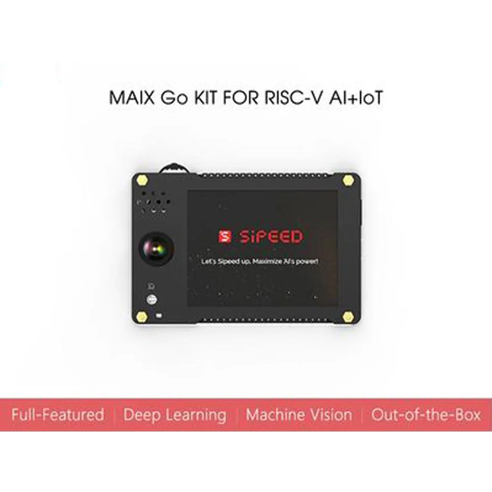 Sipeed MAIX GO K210 AI Pocket Deluxe полнофункциональная макетная плата с корпусом бортовой отладчик