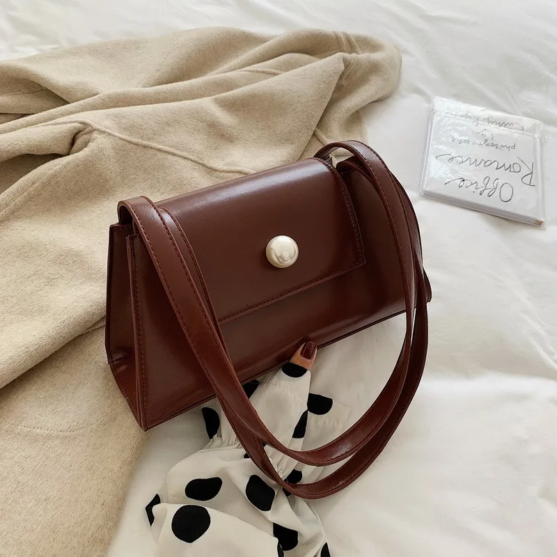 

2018 New Style Fashion Shoulder Textured Western Style Versitile Fashion Simple MORI Series Bucket Online Celebrity Gogo Black B