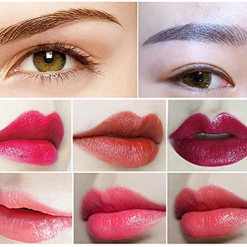 

1/2 Oz. Permanent Makeup Microblading Pigment Tattoo Ink Eyebrow Lips Lasting Color Body Tattoo Art (bobbi pink)