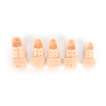 

Plastic Pain Protection Hook Adjustable 1Pc Hand Finger Splints Support Brace Mallet Splint for Broken Finger Joint Fracture