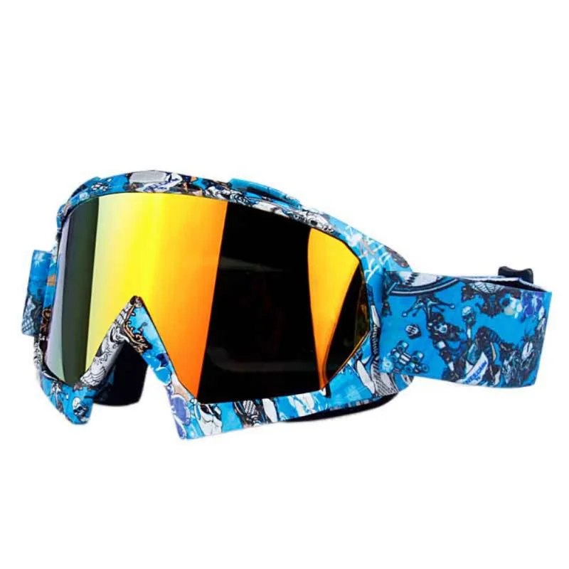 Наружные велосипедные очки PC UV 400 защитные линзы ветрозащитные регулируемые спортивные мотоциклетные лыжные очки - Цвет: 14