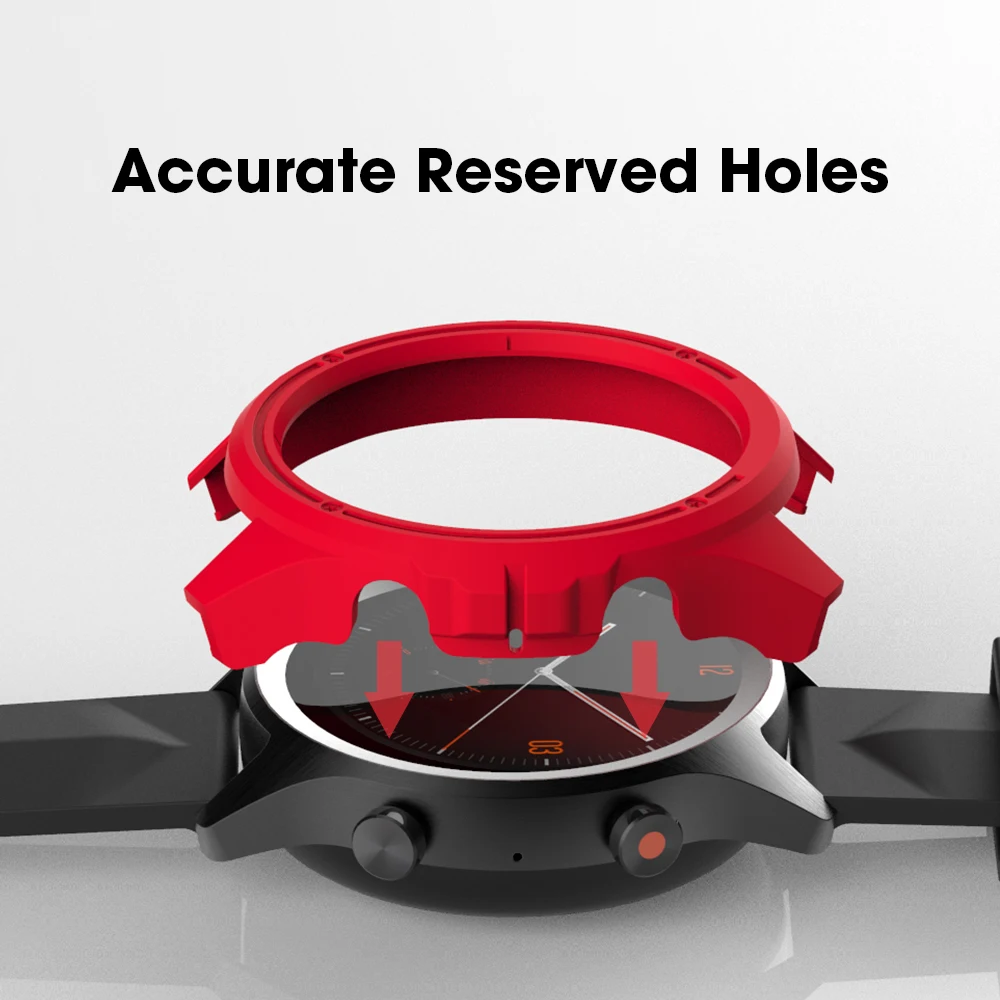 Чехол SIKAI для часов Ticwatch C2 из жесткого поликарбоната, Высококачественная универсальная защитная оболочка для часов Ticwatch, чехол для смарт-часов