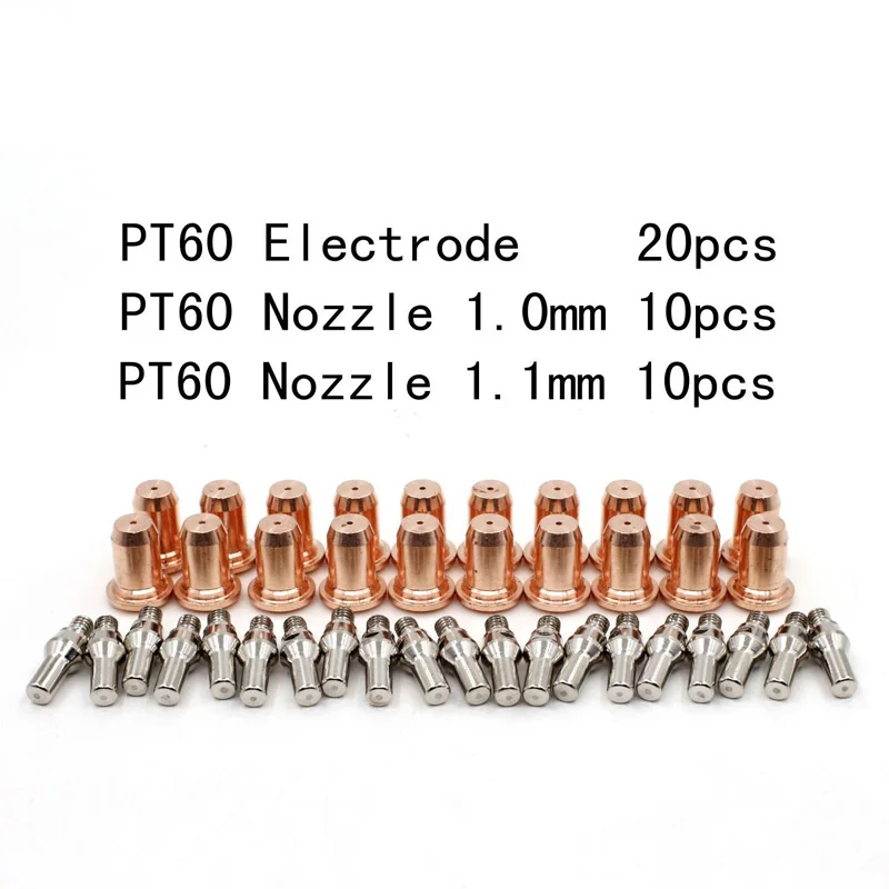 

Torch For IPT-60 PT60 Electrode Consumables Nozzle Parts Cutter 1.0mm 1.1mm Replacement New Hot