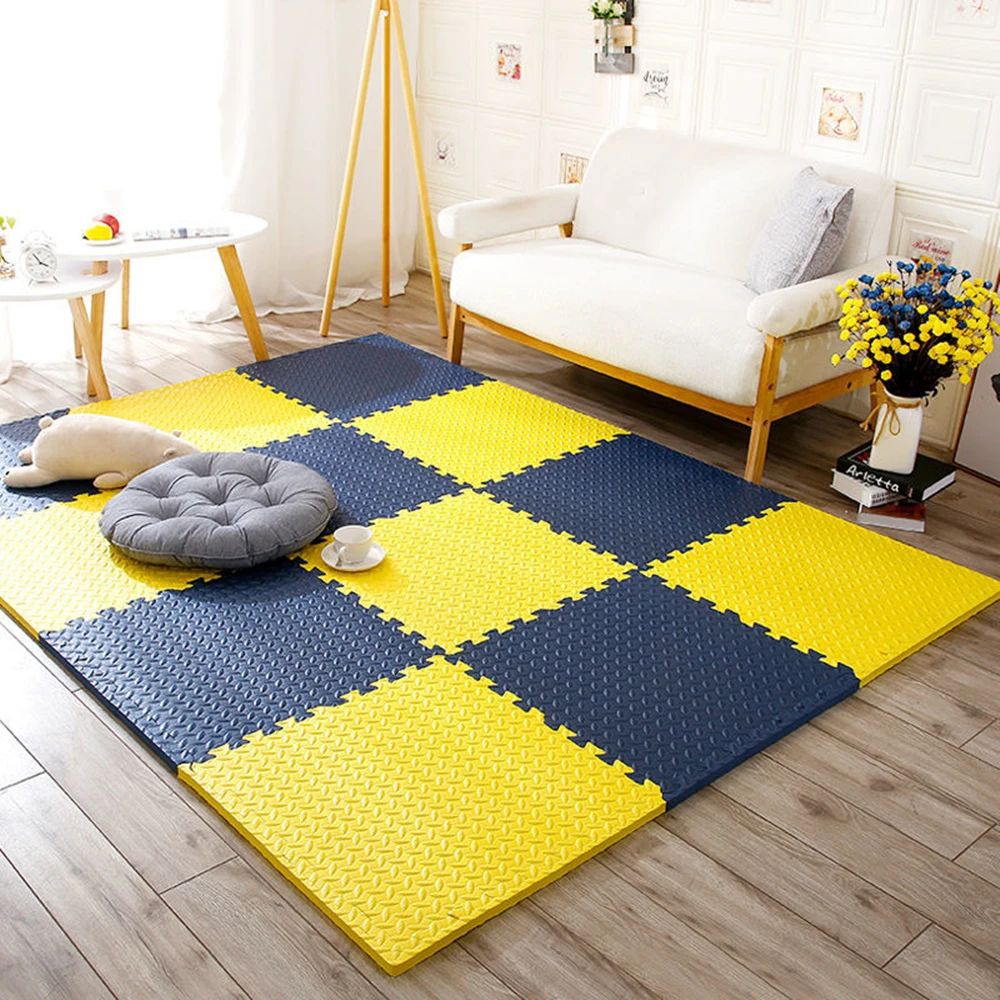 2021 NEW Baby Foam Crawling Mat Children EVA Educational Toys Kids Soft Floor Game Chain Fitness Brick Gym Carpet 1.2cm | Игрушки и